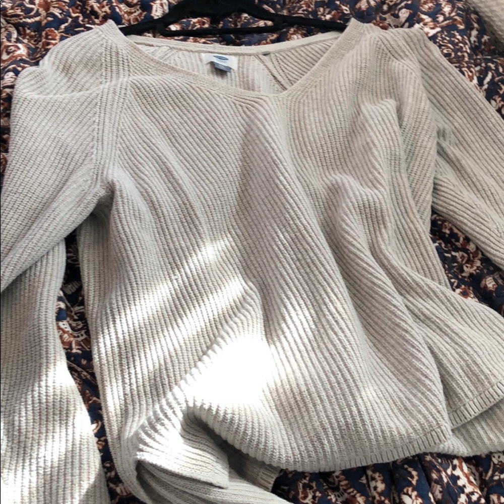 Tan sweater